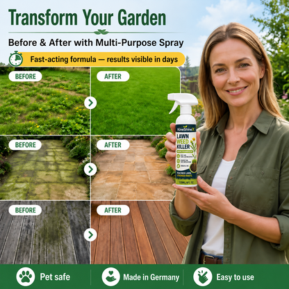 ⚡ [Easy & Stress-Free Yard Cleanup] Domestic Weed Killer Spray | Fast-Acting Root Remover for Garden, Patio & Driveway
