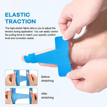 Pre-Cut Kinesiology Tape(4 pcs)