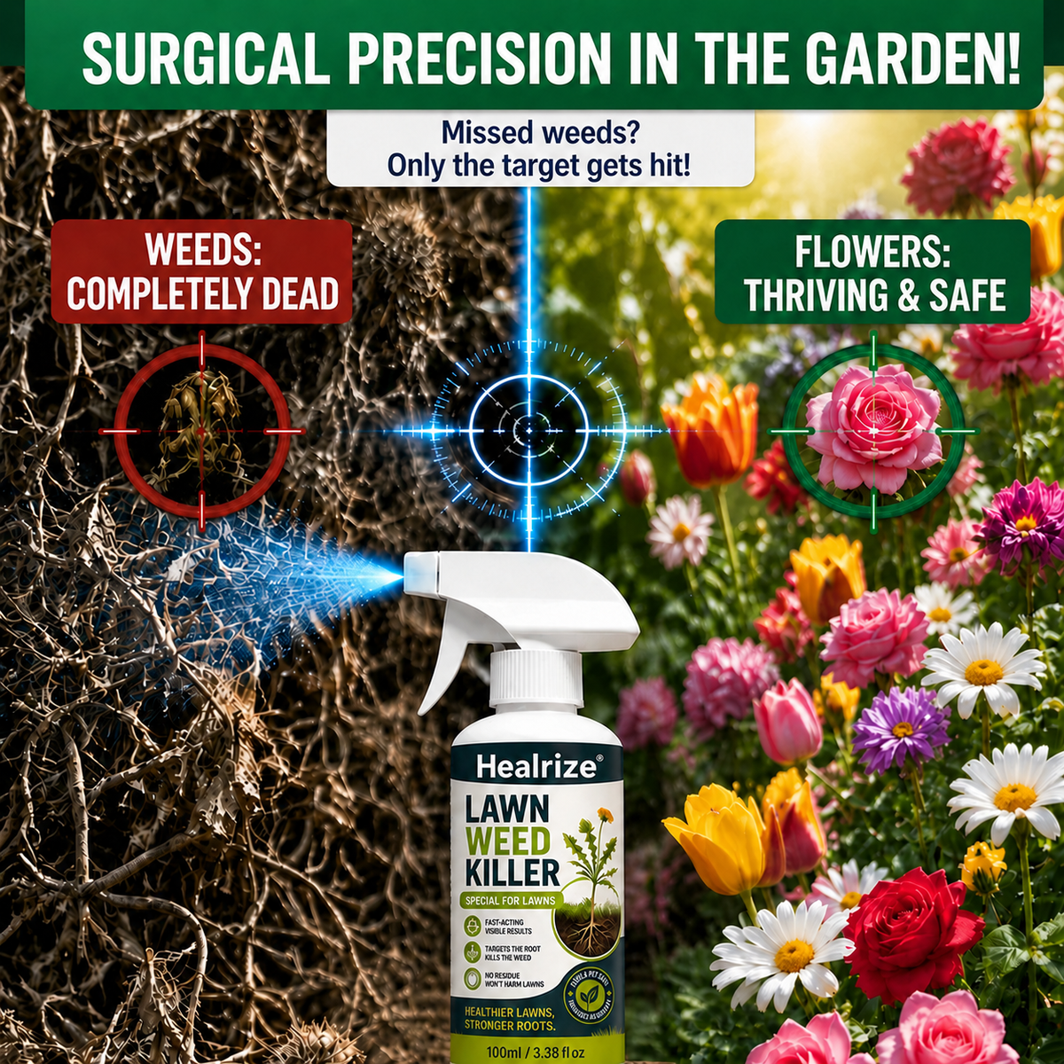 ⚡⚡⚡LAST 44 PCS LEFT!!! ⚡ [Easy and stress-free weeding in the garden] Herbicide for domestic use
