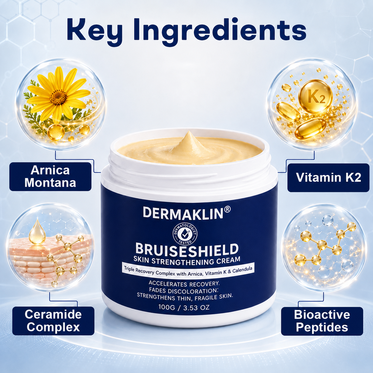 DERMAKLIN® BRUISESHIELD™ Recovery Cream