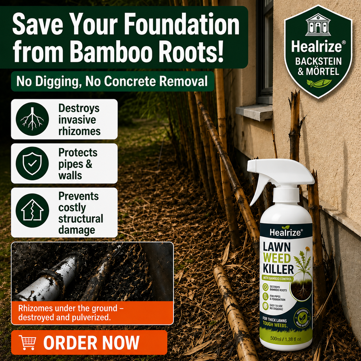 ⚡⚡⚡LAST 44 PCS LEFT!!! ⚡ [Easy and stress-free weeding in the garden] Herbicide for domestic use