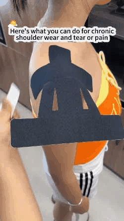 🏋️Athletic Shoulder Tape: Pre-cut +  Stays Put as You Move!💥