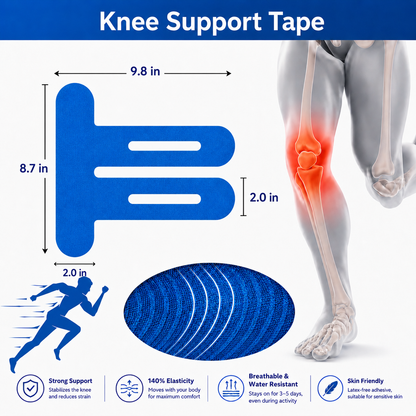 Pre-Cut Kinesiology Tape(4 pcs)