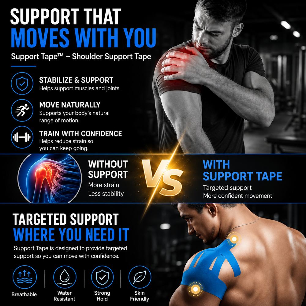 Support Your Shoulder Without Slowing Down.