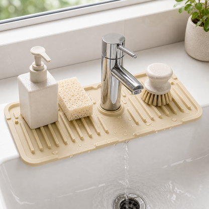 Silicone Faucet Splash Guard Mat