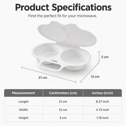 🥚Microwave Egg Poacher